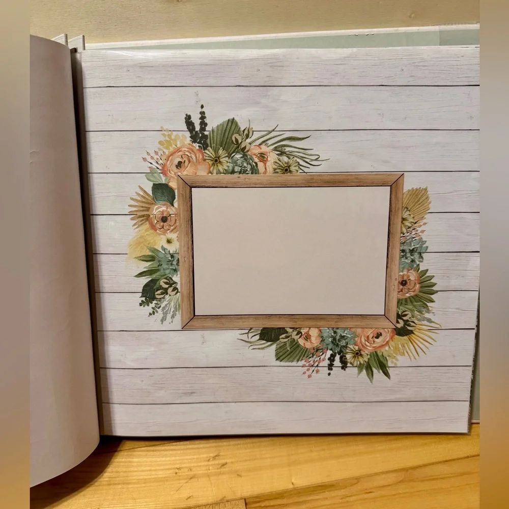 The Paper Studio 12x12 Scrapbook Album NWT – Modern Farmhouse Floral - Picture 5 of 10